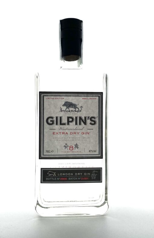 Gin Gilpin's Extra Dry Gin Westmorland, 70cl, Londra, Inghilterra