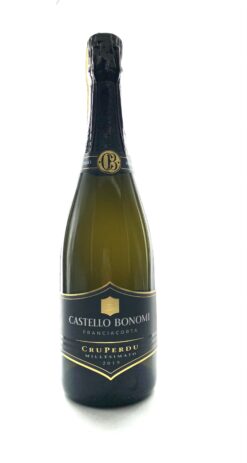 Franciacorta Cru Perdu Millesimato 2019, Castello di Bonomi.